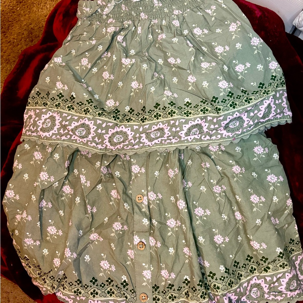 Spell ‘Little Gypsies’ two piece skirt set, size 10